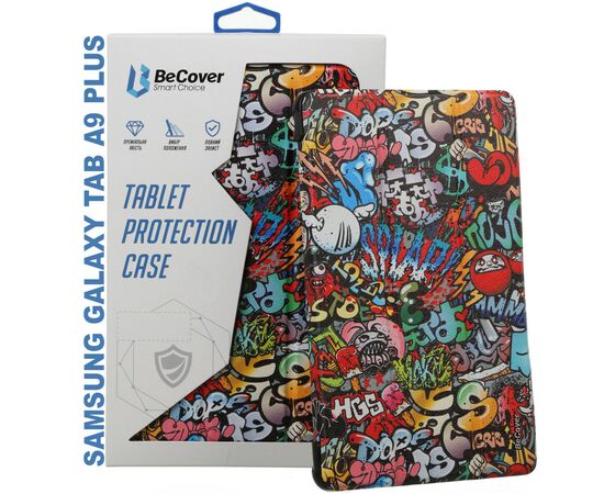 Чехол для планшета BeCover Flexible TPU Mate Samsung Tab A9 Plus SM-X210/SM-X215/SM-X216 11.0" Graffiti (710348)