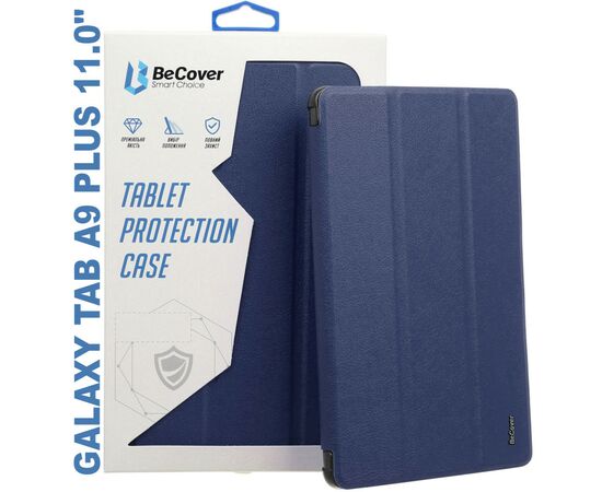 Чохол до планшета BeCover Soft Edge stylus holder Samsung Tab A9 Plus SM-X210/SM-X215/SM-X216 11.0" Deep Blue (710367)