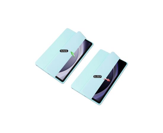 Чехол для планшета BeCover Soft Edge stylus holder Samsung Tab A9 Plus SM-X210/SM-X215/SM-X216 11.0" Light Blue (710369), изображение 3 Чехол для планшета BeCover Soft Edge stylus holder Samsung Tab A9 Plus SM-X210/SM-X215/SM-X216 11.0" Light Blue (710369), изображение 3