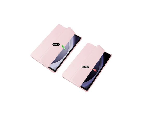 Чехол для планшета BeCover Soft Edge stylus holder Samsung Tab A9 Plus SM-X210/SM-X215/SM-X216 11.0" Pink (710370), изображение 3 Чехол для планшета BeCover Soft Edge stylus holder Samsung Tab A9 Plus SM-X210/SM-X215/SM-X216 11.0" Pink (710370), изображение 3