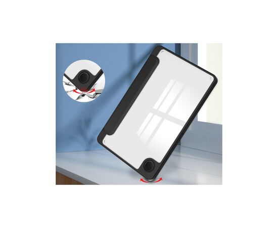 Чехол для планшета BeCover Soft Edge stylus holder Samsung Tab A9 SM-X115 8.7" Black (710355), изображение 5 Чехол для планшета BeCover Soft Edge stylus holder Samsung Tab A9 SM-X115 8.7" Black (710355), изображение 5