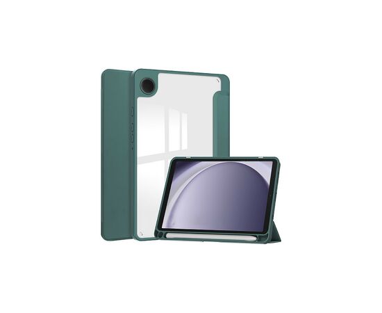Чехол для планшета BeCover Soft Edge stylus holder Samsung Tab A9 SM-X115 8.7" Dark Green (710357), изображение 2 Чехол для планшета BeCover Soft Edge stylus holder Samsung Tab A9 SM-X115 8.7" Dark Green (710357), изображение 2