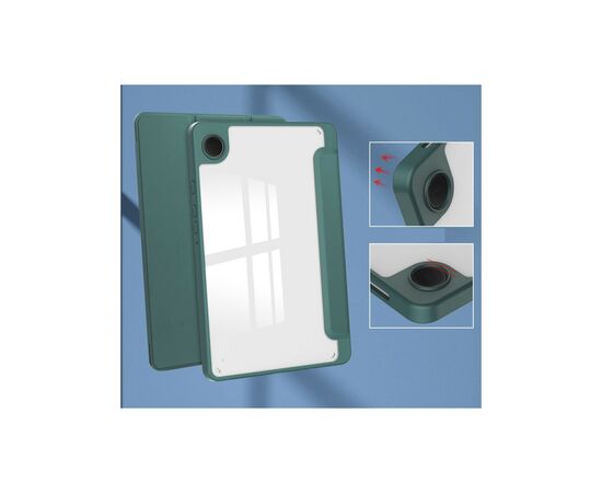 Чехол для планшета BeCover Soft Edge stylus holder Samsung Tab A9 SM-X115 8.7" Dark Green (710357), изображение 5 Чехол для планшета BeCover Soft Edge stylus holder Samsung Tab A9 SM-X115 8.7" Dark Green (710357), изображение 5