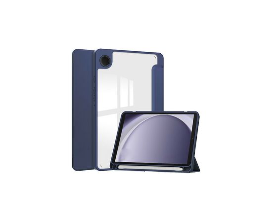 Чехол для планшета BeCover Soft Edge stylus holder Samsung Tab A9 SM-X115 8.7" Deep Blue (710356), изображение 2 Чехол для планшета BeCover Soft Edge stylus holder Samsung Tab A9 SM-X115 8.7" Deep Blue (710356), изображение 2