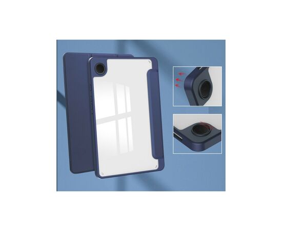 Чехол для планшета BeCover Soft Edge stylus holder Samsung Tab A9 SM-X115 8.7" Deep Blue (710356), изображение 5 Чехол для планшета BeCover Soft Edge stylus holder Samsung Tab A9 SM-X115 8.7" Deep Blue (710356), изображение 5