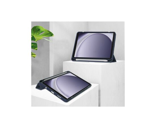 Чехол для планшета BeCover Soft Edge stylus holder Samsung Tab A9 SM-X115 8.7" Deep Blue (710356), изображение 7 Чехол для планшета BeCover Soft Edge stylus holder Samsung Tab A9 SM-X115 8.7" Deep Blue (710356), изображение 7