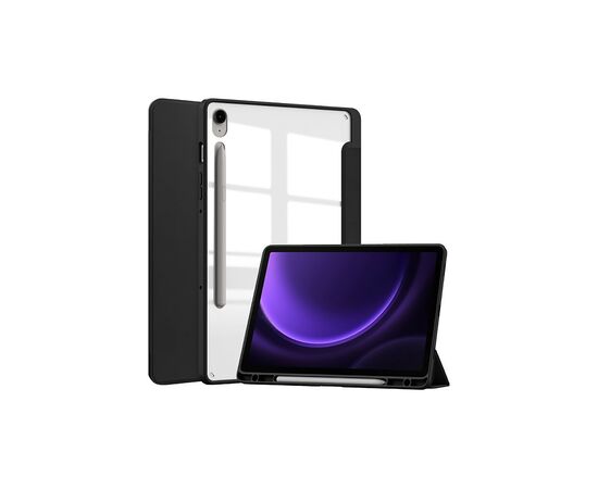 Чехол для планшета BeCover Soft Edge stylus holder Samsung Tab S9 (SM-X710/SM-X716)/S9 FE (SM-X510/SM-X516B) 11.0" Black (710438), изображение 2 Чехол для планшета BeCover Soft Edge stylus holder Samsung Tab S9 (SM-X710/SM-X716)/S9 FE (SM-X510/SM-X516B) 11.0" Black (710438), изображение 2
