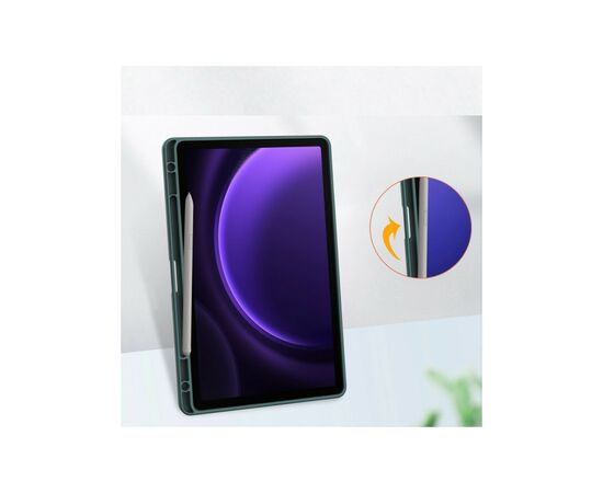 Чехол для планшета BeCover Soft Edge stylus holder Samsung Tab S9 (SM-X710/SM-X716)/S9 FE (SM-X510/SM-X516B) 11.0" Dark Gre (710440), изображение 6 Чехол для планшета BeCover Soft Edge stylus holder Samsung Tab S9 (SM-X710/SM-X716)/S9 FE (SM-X510/SM-X516B) 11.0" Dark Gre (710440), изображение 6
