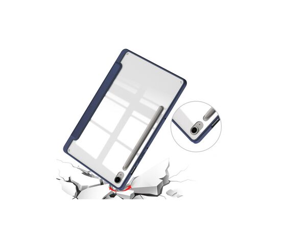 Чохол до планшета BeCover Soft Edge stylus holder Samsung Tab S9 (SM-X710/SM-X716)/S9 FE (SM-X510/SM-X516B) 11.0" Deep Blu (710439), зображення 3 Чохол до планшета BeCover Soft Edge stylus holder Samsung Tab S9 (SM-X710/SM-X716)/S9 FE (SM-X510/SM-X516B) 11.0" Deep Blu (710439), зображення 3