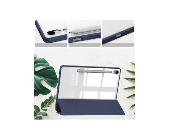Чохол до планшета BeCover Soft Edge stylus holder Samsung Tab S9 (SM-X710/SM-X716)/S9 FE (SM-X510/SM-X516B) 11.0" Deep Blu (710439), зображення 4 Чохол до планшета BeCover Soft Edge stylus holder Samsung Tab S9 (SM-X710/SM-X716)/S9 FE (SM-X510/SM-X516B) 11.0" Deep Blu (710439), зображення 4