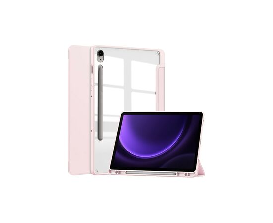 Чехол для планшета BeCover Soft Edge stylus holder Samsung Tab S9 (SM-X710/SM-X716)/S9 FE (SM-X510/SM-X516B) 11.0" Pink (710442), изображение 2 Чехол для планшета BeCover Soft Edge stylus holder Samsung Tab S9 (SM-X710/SM-X716)/S9 FE (SM-X510/SM-X516B) 11.0" Pink (710442), изображение 2