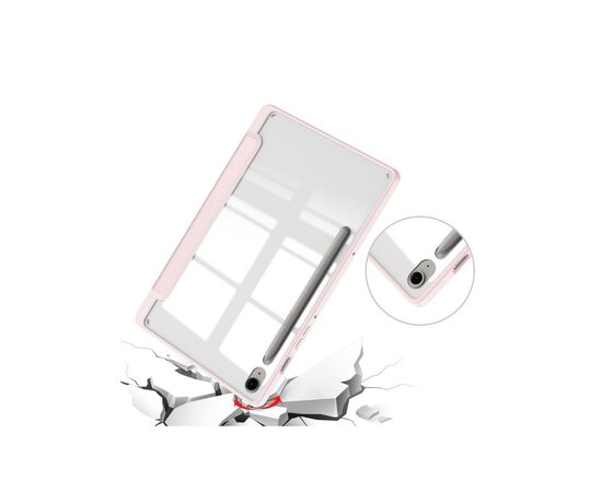 Чехол для планшета BeCover Soft Edge stylus holder Samsung Tab S9 (SM-X710/SM-X716)/S9 FE (SM-X510/SM-X516B) 11.0" Pink (710442), изображение 3 Чехол для планшета BeCover Soft Edge stylus holder Samsung Tab S9 (SM-X710/SM-X716)/S9 FE (SM-X510/SM-X516B) 11.0" Pink (710442), изображение 3