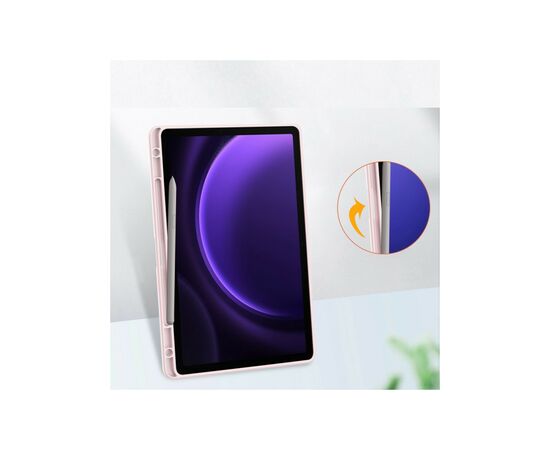 Чехол для планшета BeCover Soft Edge stylus holder Samsung Tab S9 (SM-X710/SM-X716)/S9 FE (SM-X510/SM-X516B) 11.0" Pink (710442), изображение 6 Чехол для планшета BeCover Soft Edge stylus holder Samsung Tab S9 (SM-X710/SM-X716)/S9 FE (SM-X510/SM-X516B) 11.0" Pink (710442), изображение 6