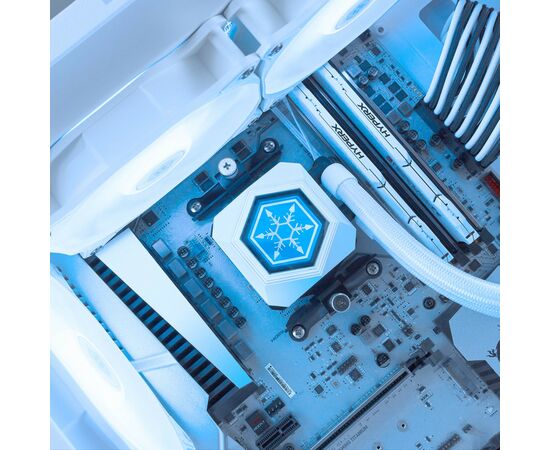 Система водяного охлаждения Silver Stone Perma Frost Premium PF360W-ARGB (SST-PF360W-ARGB-V2), изображение 4 Система водяного охлаждения Silver Stone Perma Frost Premium PF360W-ARGB (SST-PF360W-ARGB-V2), изображение 4