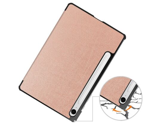 Чехол для планшета BeCover Smart Case Galaxy Tab S9 (SM-X710/SM-X716)/S9 FE (SM-X510/SM-X516B) 11.0" Rose Gold (710413), изображение 6 Чехол для планшета BeCover Smart Case Galaxy Tab S9 (SM-X710/SM-X716)/S9 FE (SM-X510/SM-X516B) 11.0" Rose Gold (710413), изображение 6