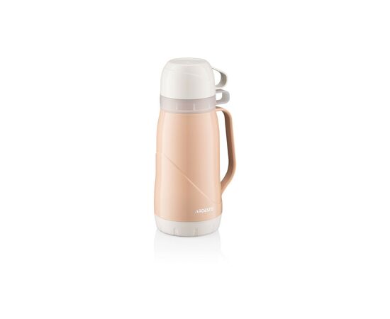 Термос Ardesto Gemini Gourmet 1000 мл Бежевий (AR2610BGG), зображення 2