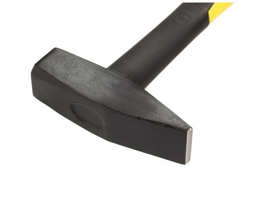 Молоток Sigma 800г слюсарний фібергласова ручка (4316081), зображення 3 Молоток Sigma 800г слюсарний фібергласова ручка (4316081), зображення 3