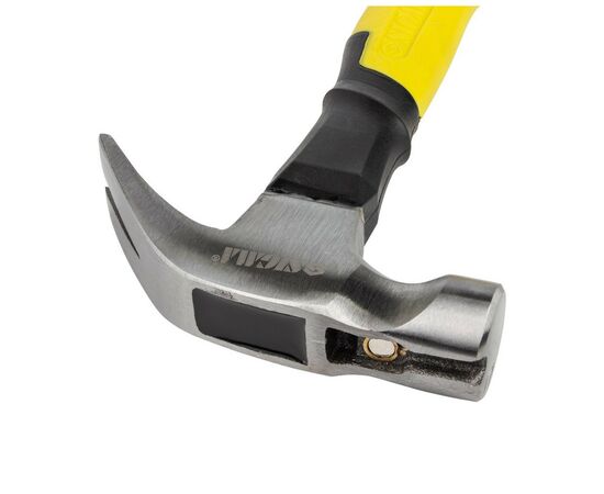 Молоток Sigma с гвоздодером 225г фиберглассовая ручка (магнит) (4315021), изображение 4 Молоток Sigma с гвоздодером 225г фиберглассовая ручка (магнит) (4315021), изображение 4