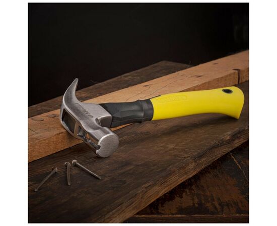 Молоток Sigma с гвоздодером 225г фиберглассовая ручка (магнит) (4315021), изображение 6 Молоток Sigma с гвоздодером 225г фиберглассовая ручка (магнит) (4315021), изображение 6