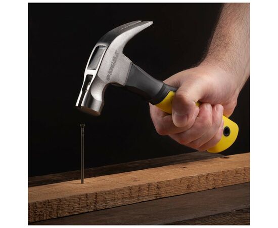 Молоток Sigma с гвоздодером 225г фиберглассовая ручка (магнит) (4315021), изображение 7 Молоток Sigma с гвоздодером 225г фиберглассовая ручка (магнит) (4315021), изображение 7