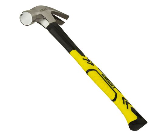 Молоток Sigma с гвоздодером 450г фиберглассовая ручка (магнит) (4315011), изображение 4 Молоток Sigma с гвоздодером 450г фиберглассовая ручка (магнит) (4315011), изображение 4