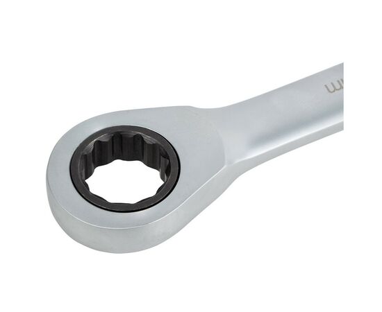 Ключ Sigma ріжково-накидний тріскачковий 6шт (8,10,12,13,17,19мм) CrV satine (6010511), зображення 4 Ключ Sigma ріжково-накидний тріскачковий 6шт (8,10,12,13,17,19мм) CrV satine (6010511), зображення 4