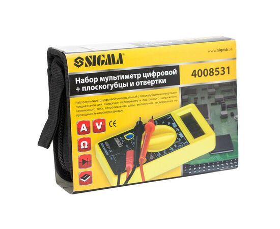 Набор инструментов Sigma электрика (4008531), изображение 3 Набор инструментов Sigma электрика (4008531), изображение 3