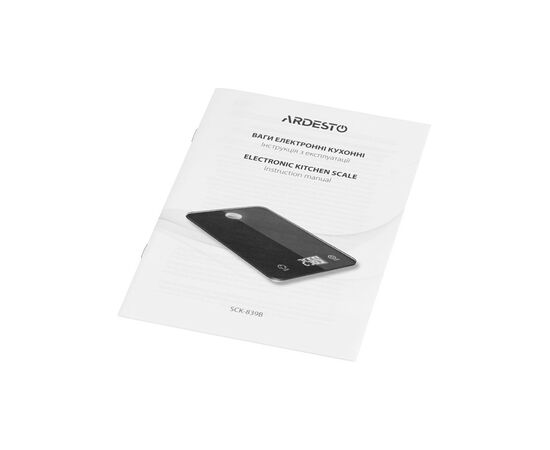 Весы кухонные Ardesto SCK-839B, изображение 8 Весы кухонные Ardesto SCK-839B, изображение 8