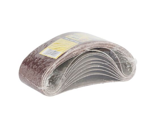 Наждачний папір Sigma стрічка кільцева 75x457мм P100 (10шт) (9151101), зображення 2