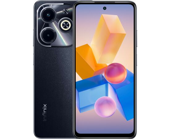 Мобильный телефон Infinix Hot 40i 4/128Gb NFC Starlit Black (4894947012860)