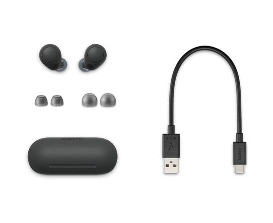 Навушники Sony WF-C700N Black (WFC700NB.CE7), зображення 6