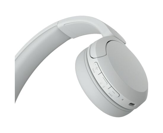 Наушники Sony WH-CH520 Wireless White (WHCH520W.CE7), изображение 5 Наушники Sony WH-CH520 Wireless White (WHCH520W.CE7), изображение 5