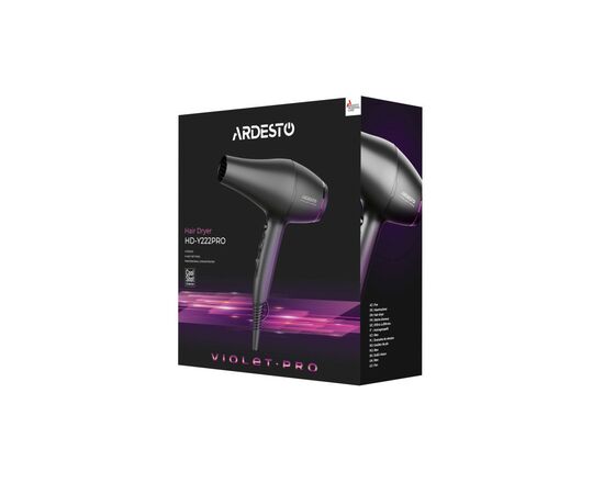 Фен Ardesto HD-Y222PRO, изображение 3 Фен Ardesto HD-Y222PRO, изображение 3