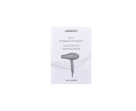 Фен Ardesto HD-Y223PRO, изображение 11 Фен Ardesto HD-Y223PRO, изображение 11