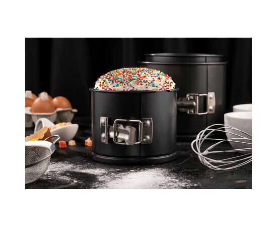 Форма для випікання Ardesto Gemini Easter Cake Round Detachable 14 x 12 см (AR2506G), зображення 6 Форма для випікання Ardesto Gemini Easter Cake Round Detachable 14 x 12 см (AR2506G), зображення 6