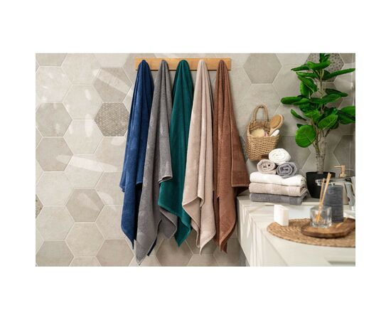 Полотенце Ardesto махровое Benefit 100% хлопок хвоя 50х90 см (ART2450CN), изображение 3