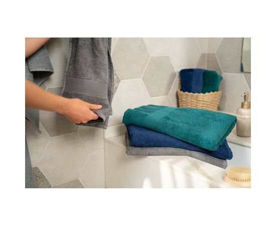 Полотенце Ardesto махровое Benefit 100% хлопок хвоя 50х90 см (ART2450CN), изображение 9