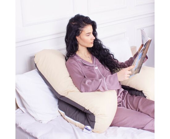 Подушка MirSon для беременных и отдыха Naturale Line №8001 U-образная Marco (2200006178095), изображение 5 Подушка MirSon для беременных и отдыха Naturale Line №8001 U-образная Marco (2200006178095), изображение 5