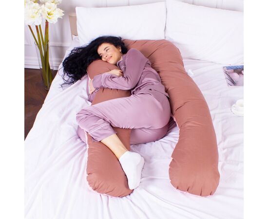 Подушка MirSon для беременных и отдыха Naturale Line №8002 U-образная Riccarda (2200006178125), изображение 2 Подушка MirSon для беременных и отдыха Naturale Line №8002 U-образная Riccarda (2200006178125), изображение 2