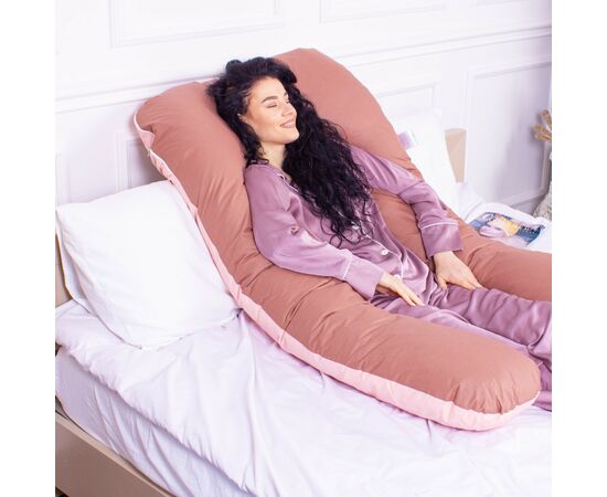 Подушка MirSon для беременных и отдыха Naturale Line №8002 U-образная Riccarda (2200006178125), изображение 6 Подушка MirSon для беременных и отдыха Naturale Line №8002 U-образная Riccarda (2200006178125), изображение 6