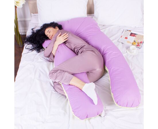 Подушка MirSon для беременных и отдыха Naturale Line №8003 U-образная Batista (2200006178163), изображение 2 Подушка MirSon для беременных и отдыха Naturale Line №8003 U-образная Batista (2200006178163), изображение 2