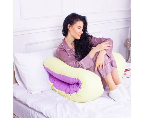 Подушка MirSon для беременных и отдыха Naturale Line №8003 U-образная Batista (2200006178163), изображение 4 Подушка MirSon для беременных и отдыха Naturale Line №8003 U-образная Batista (2200006178163), изображение 4