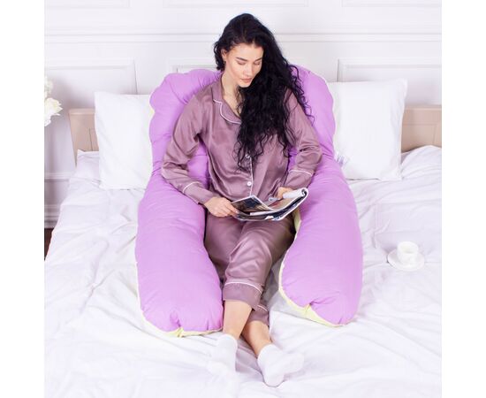 Подушка MirSon для беременных и отдыха Naturale Line №8003 U-образная Batista (2200006178163), изображение 6 Подушка MirSon для беременных и отдыха Naturale Line №8003 U-образная Batista (2200006178163), изображение 6