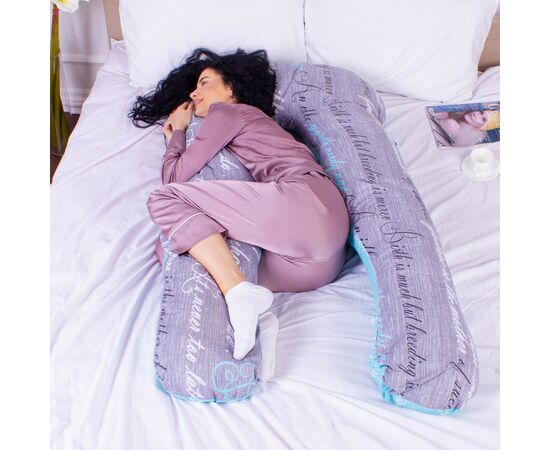 Подушка MirSon для беременных и отдыха Naturale Line Print №8005 U-образная Tulio (2200006178231), изображение 2