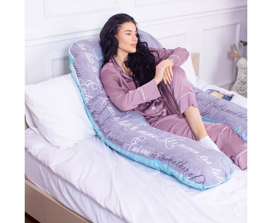 Подушка MirSon для беременных и отдыха Naturale Line Print №8005 U-образная Tulio (2200006178231), изображение 6