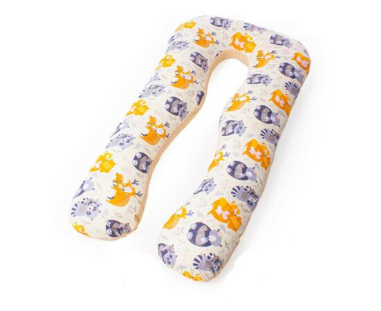 Подушка MirSon для вагітних і відпочинку Naturale Line Print №8007 U-подібна Elkasso (2200006178255)