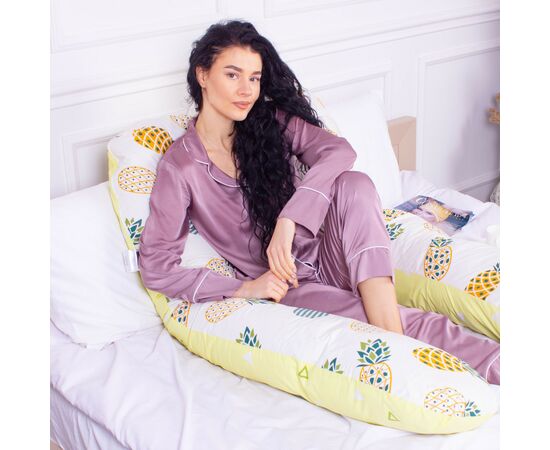 Подушка MirSon для беременных и отдыха Naturale Line Print №8008 U-образная Salyut (2200006178262), изображение 6 Подушка MirSon для беременных и отдыха Naturale Line Print №8008 U-образная Salyut (2200006178262), изображение 6