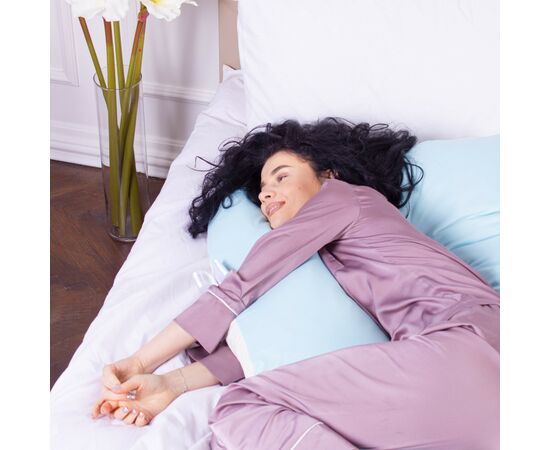 Подушка MirSon для беременных и отдыха Eco Line №8017 U-образная Clear Water (2200006178422), изображение 3