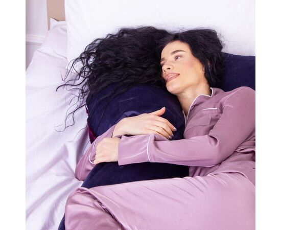 Подушка MirSon для беременных и отдыха Velvet Line №8023 U-образная Primula (2200006178552), изображение 3