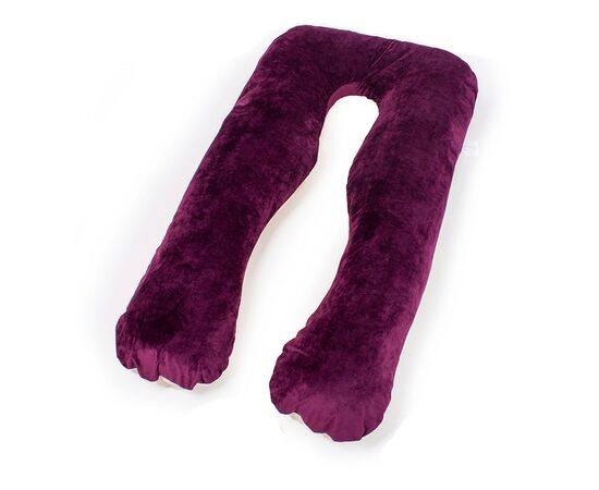 Подушка MirSon для вагітних і відпочинку Velvet Line №8024 U-подібна Adenium (2200006178569)